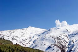 Skiing in the Sierra Nevada